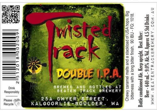 Twisted Track Double IPA