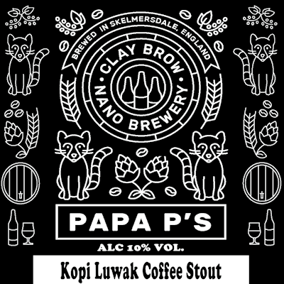 Papa P's Kopi Luwak Coffee Stout