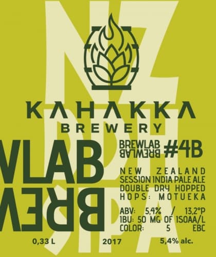 Kahakka Brewlab #4B