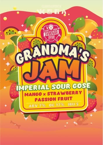 Grandmas Jam Mango & Passion Fruit & Strawberry