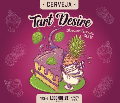 Tart Desire - Abacaxi Francês