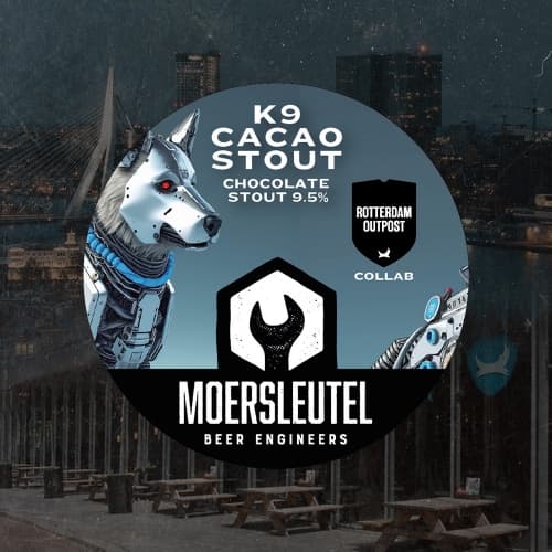 K9 Chocolate Stout - Brewdog Rotterdam Outpost Collab