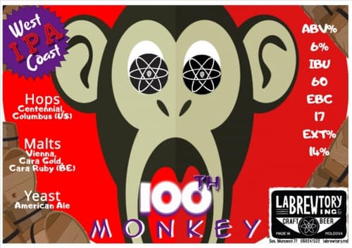 100th Monkey (West Coast IPA)