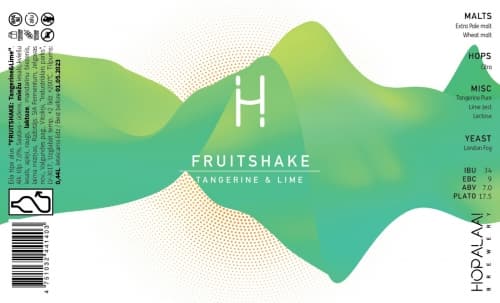 FRUITSHAKE / LIME & TANGERINE