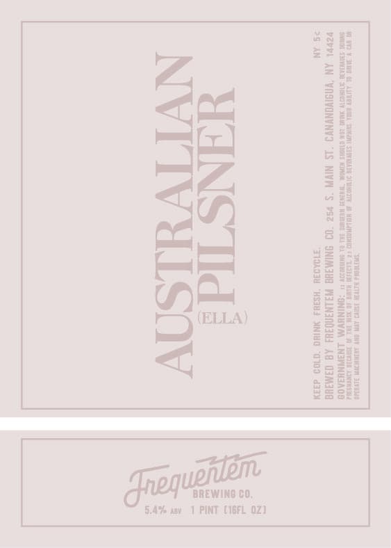 Australian Pilsner (Ella)