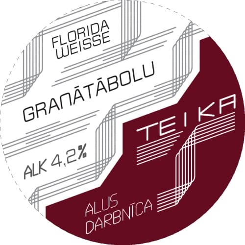 Granātābolu Florida Weisse