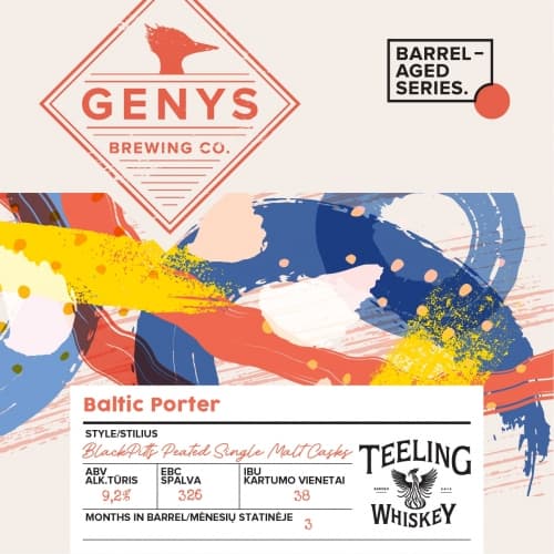 Baltic Porter BlackPitts Peated Single Malt Casks