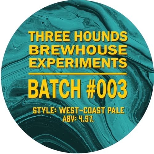 Brewhouse Experiments Batch 003