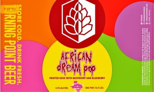 African Dream Pop Raspberry Blueberry