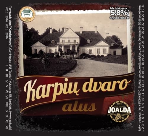 Karpių Dvaro alus