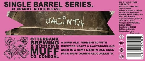 Brandy, No Ice Please - Single Barrel Series #1