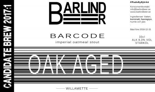 Oak Aged Barcode