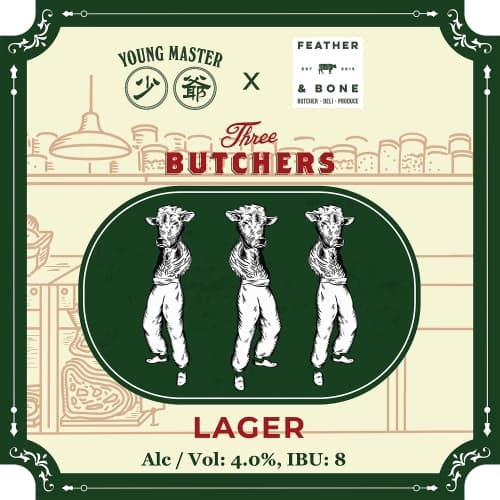 Three Butchers Lager