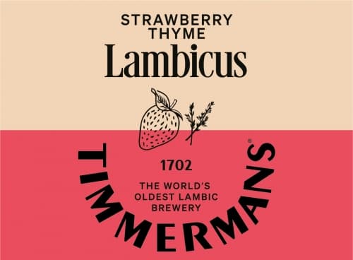 Timmermans Lambicus Strawberry Thyme