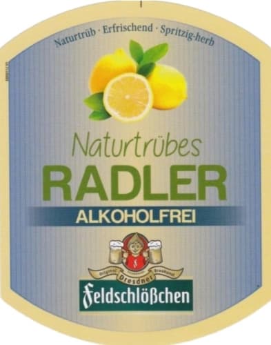 Naturtrübes Radler Alkoholfrei
