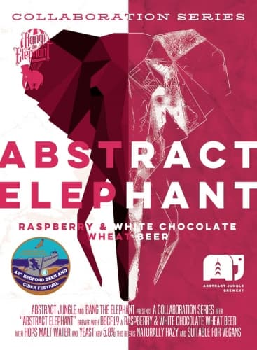 Abstract Elephant Raspberry And White Chocolate Wheat