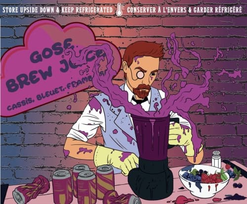 GOSE BREW JUICE - Cassis, Bleuet, Framboise
