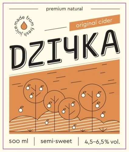 Dziчка Original Semi-sweet