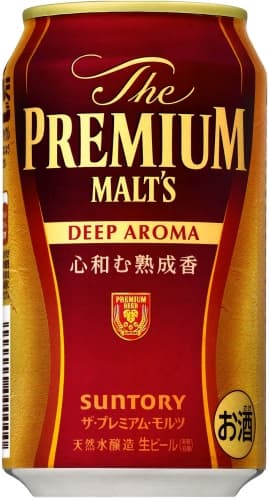The Premium Malt's Deep Aroma (心和む熟成香)