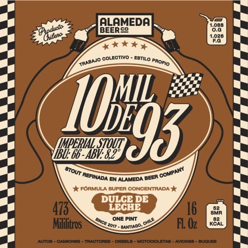 10mil De 93 (Dulce De Leche)