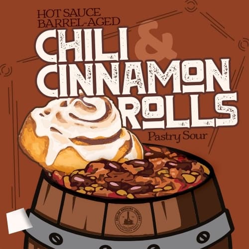 Hot Sauce Barrel Aged Chili & Cinnamon Roll Pastry Sour