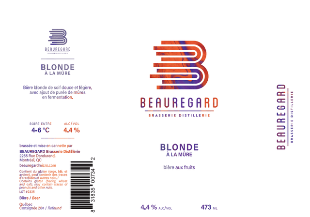 Blonde à la Mûre