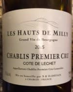 Chablis Premier Cru 'Côte de Léchet'