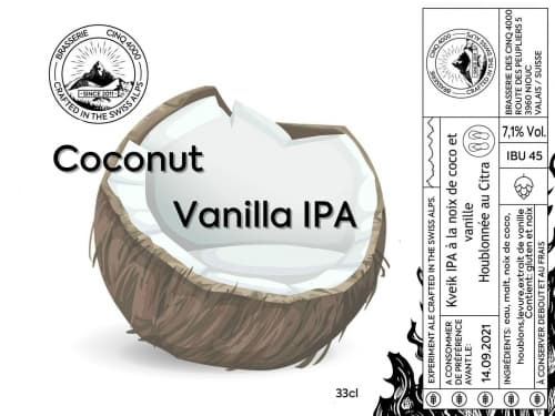 Coconut Vanilla IPA