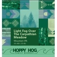 Light Fog Over the Carpathian Meadow