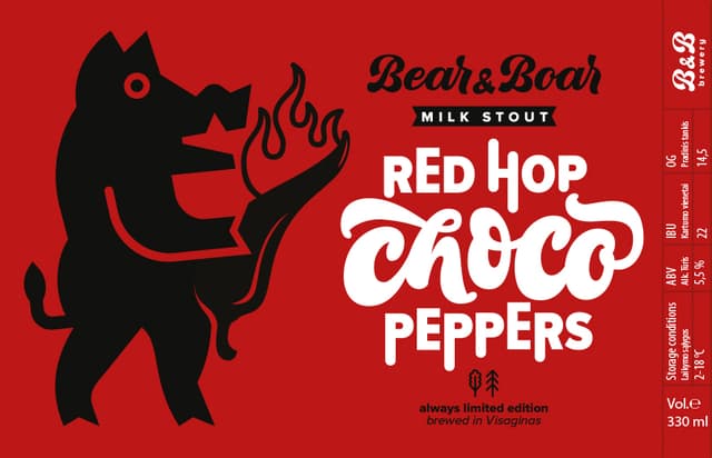 Red Hop Choco Peppers
