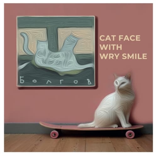 Cat Face with Wry Smile