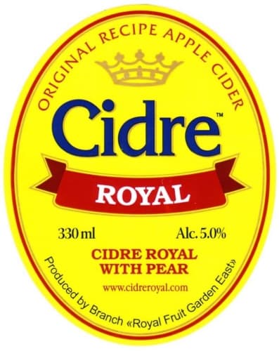 Cidre Royal With Pear