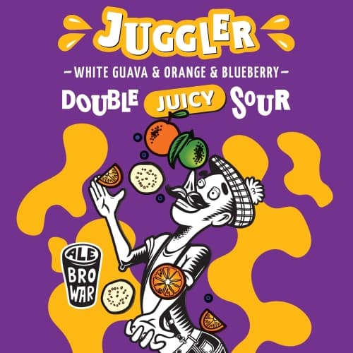 Juggler: White Guava, Orange & Blueberries