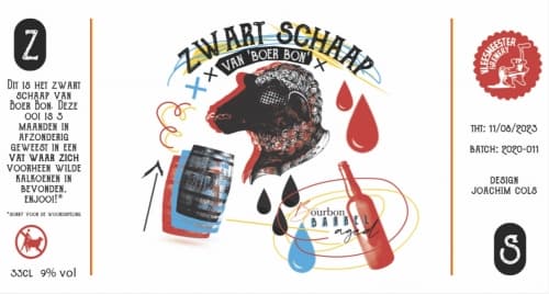 Zwart Schaap Boer Bon