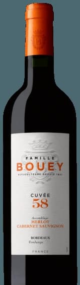 Famille Bouey Cuvée 58 Bordeaux Merlot - Cabernet Sauvignon