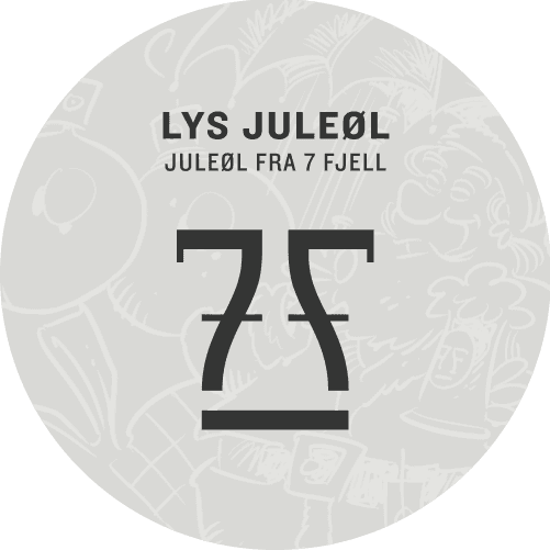 Lys Juleøl - Juleøl Fra 7 Fjell
