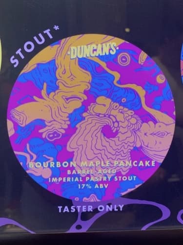 Bourbon Maple Pancake - Barrel Aged Imperial Pastry Stout