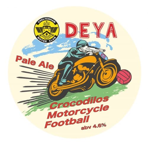 Crocodilos Motorcycle Football x Cheltenham Motor Club
