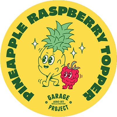 Pineapple Raspberry Topper
