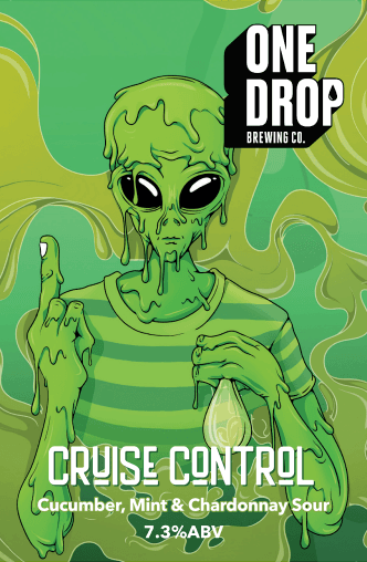 Cruise Control Cucumber, Mint & Chardonnay Summer Sour