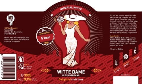 5 Year Anniversary - Witte Dame in de overgang
