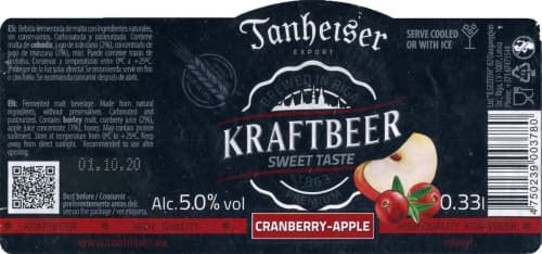 Tanheiser KRAFTBEER Cranberry-Apple