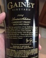 Limited Selection Cabernet Franc