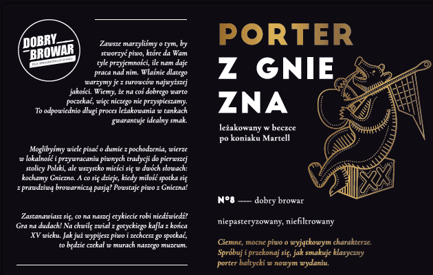 Porter z Gniezna Cognac BA
