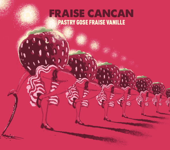 Fraise Cancan - Pastry Gose Fraise Vanille