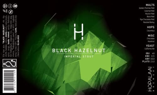 BLACK HAZELNUT / IMPERIAL STOUT