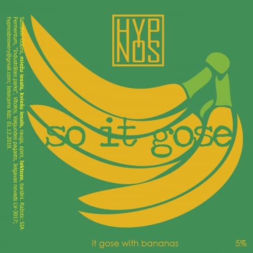 So It Gose - Bananas