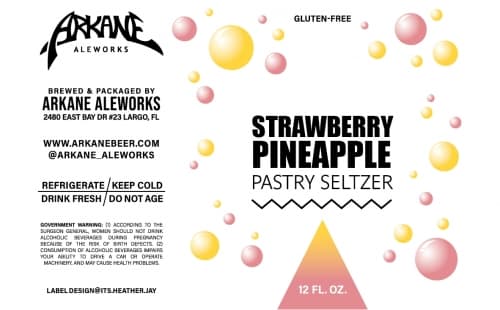 Strawberry Pineapple Seltzer