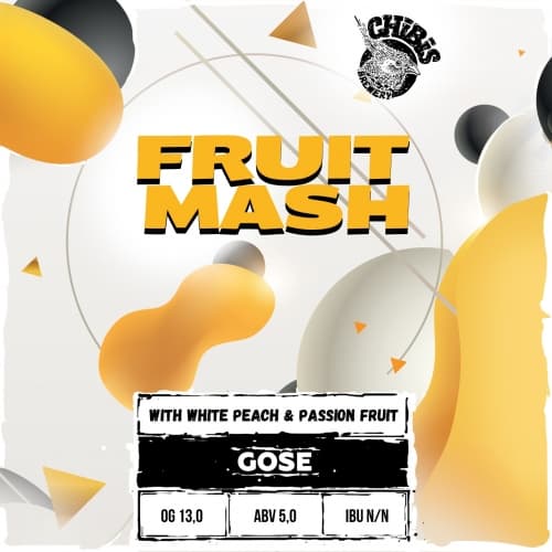 FRUIT MASH: White Peach & Passion Fruit