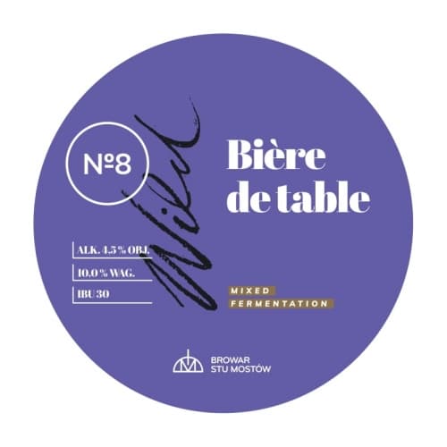 WILD#8 Bière De Table